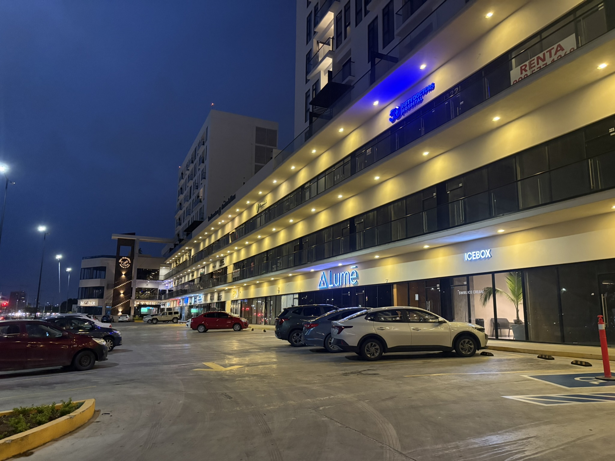 Área comercial de San Francisco Cancun