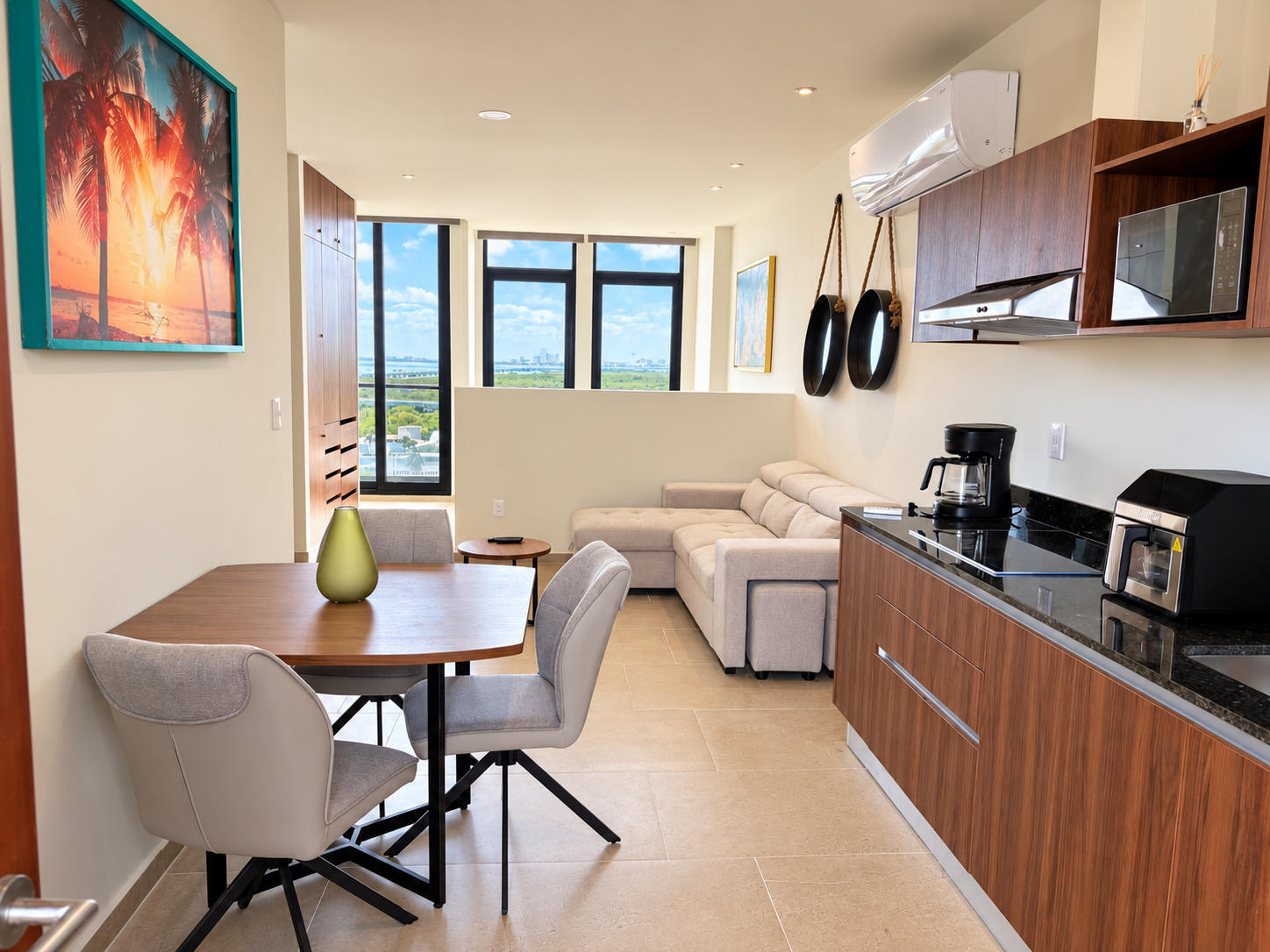 Classic Studio with equipped kitchen and Cancun views at San Francisco Cancun