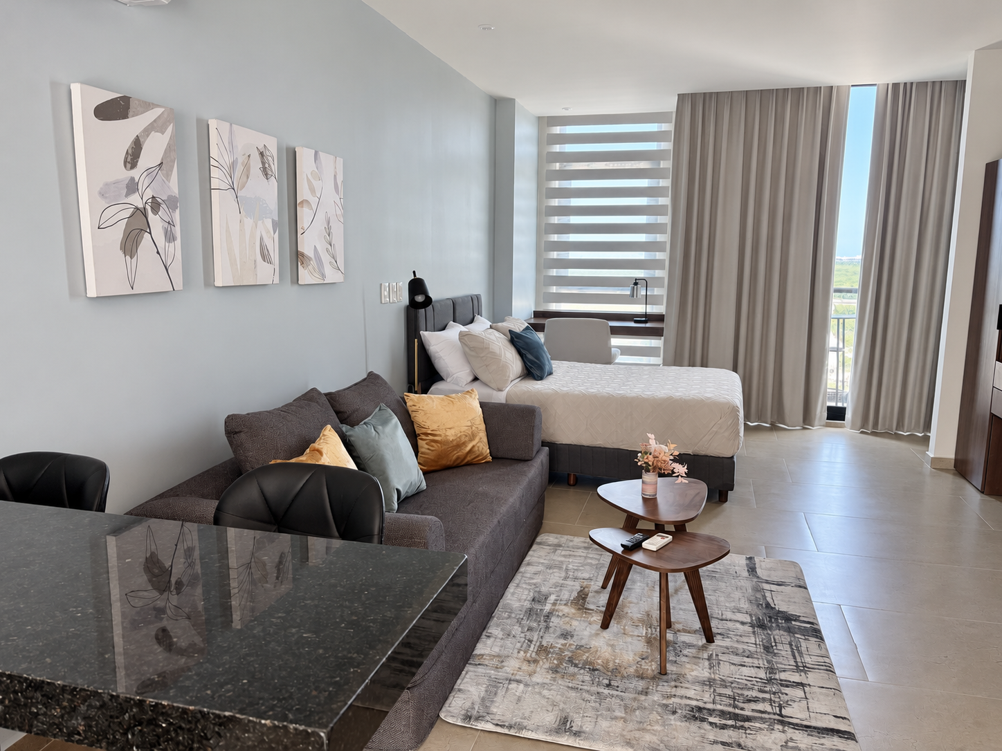 Premium Panoramic Studio with modern interior at San Francisco Cancun