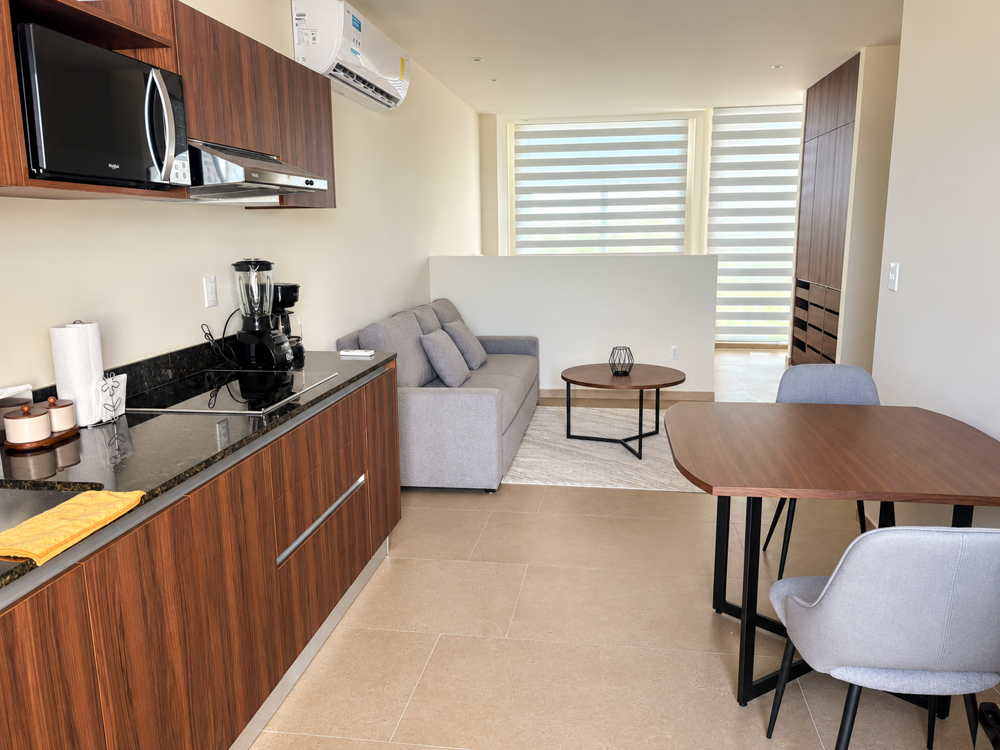 Classic Studio with equipped kitchen and living area at San Francisco Cancun